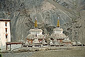 Ladakh - chrtens at Lamayuru gompa 